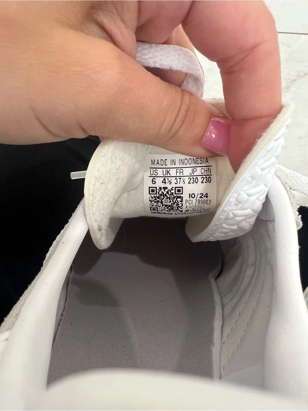 Adidas Grey Two / Cloud White / Core White Gazelle Bold Sneakers Size 6 US $120